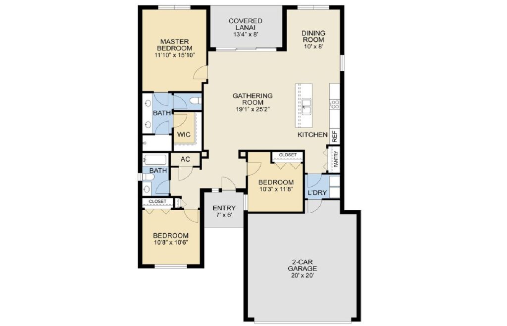 Zephyr floorplan