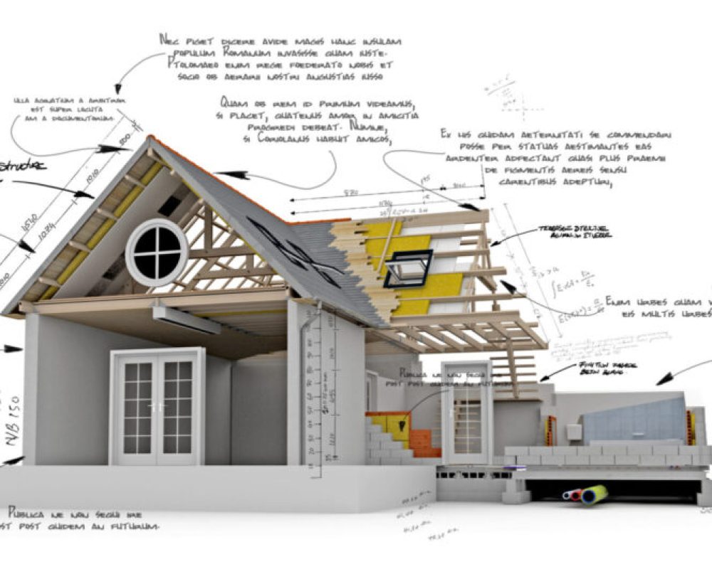 House construction technical details